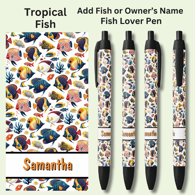 Add Name, Swimming Tropical Fish Pen (Creator Uploaded)
