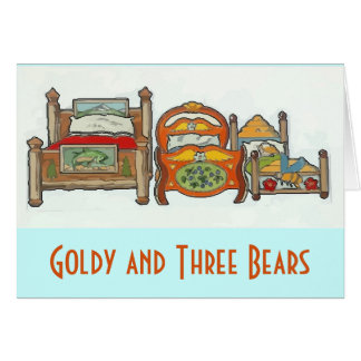 Add Name Text,  and Three Bears Cards