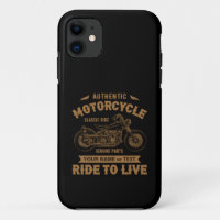 Add Name Text, Authentic Motorcycle Classic Ride