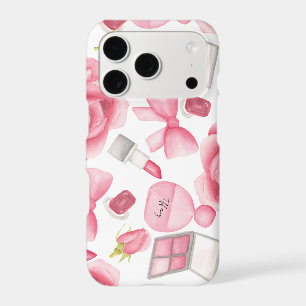 Add Name to Perfume Girly Watercolor Personalized iPhone 17 Pro Case