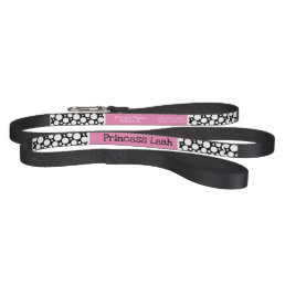 Add Name to Personalized Dog Leashes -