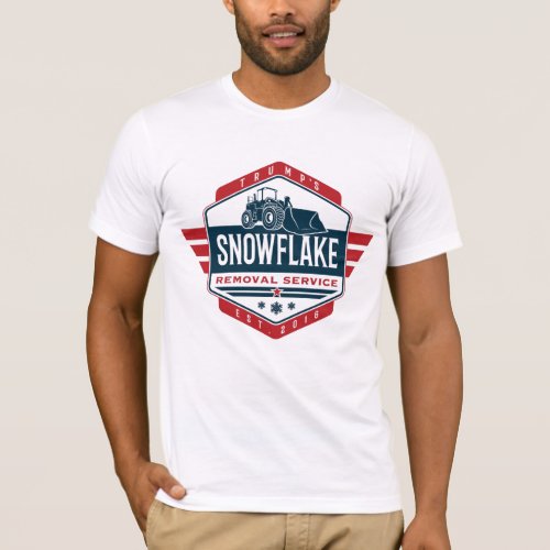Add Name Trump Snowflakes Removal Service Election T_Shirt