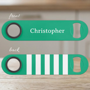 Add name white and green bar key