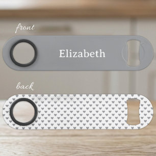 Add name white and grey bar key