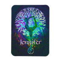 Add Name | Yoga Tree Magnet
