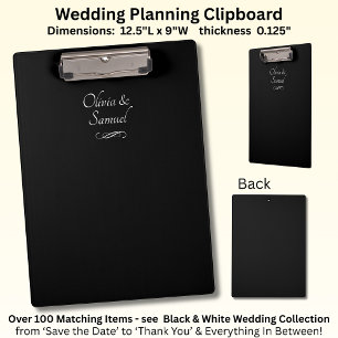 Add Names, Black & White with Infinity Scroll Clipboard