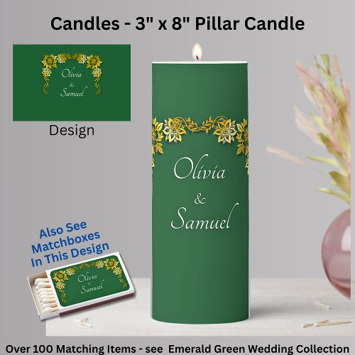 Add Names, Emerald Green & Gold 3