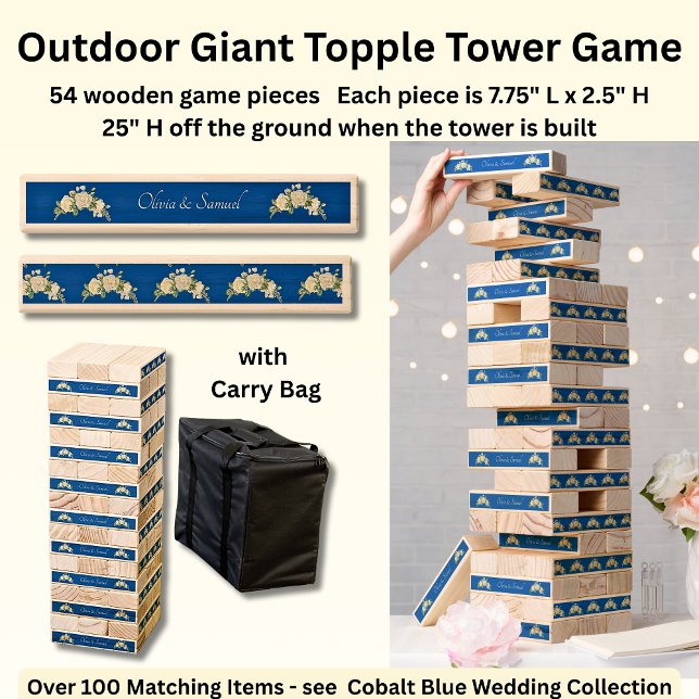 Add Names, Outdoor Giant Topple Tower Game (Creator Uploaded)