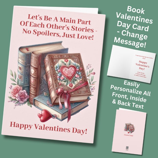 Add Names, Part of Each Other's Stories Valentines Card (Creator Uploaded)