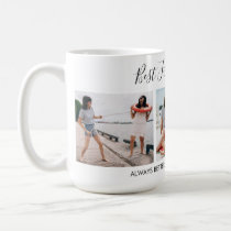 Add Own Text Script 3 Photo Collage Best Friends Coffee Mug Add Own Text Script 3 Photo Collage Best Friends Coffee Mug