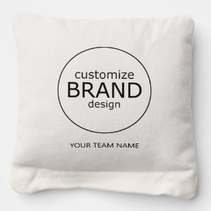 Add Personalized Business Logo Team Name Custom Cornhole Bags
