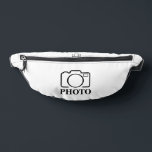 Add Personalized Photo Wedding Modern Cute Elegant Fanny Pack<br><div class="desc">You can customize it with your photo,  logo or with your text.  You can place them as you like on the customization page. Modern,  unique,  simple,  or personal,  it's your choice.</div>