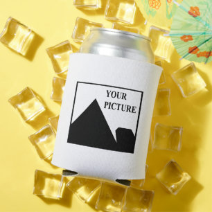 Add Personalized Picture Business Company Name Can Cooler