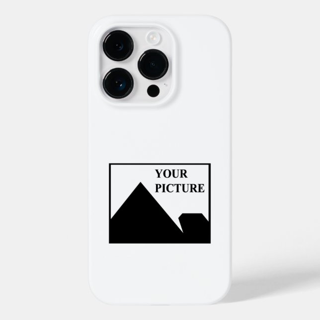 Add Personalized Picture Business Company Name Case-Mate iPhone Case (Back)