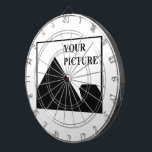 Add Personalized Picture Business Company Name Dart Board<br><div class="desc">You can customize it with your photo,  logo or with your text.  You can place them as you like on the customization page. Modern,  unique,  simple,  or personal,  it's your choice.</div>