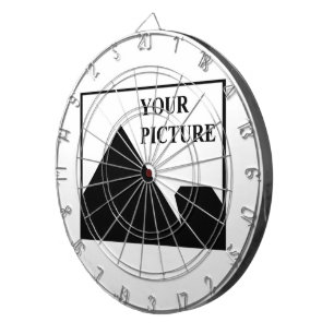 Add Personalized Picture Business Company Name Dart Board