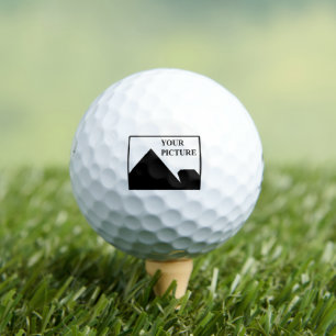 Add Personalized Picture Business Company Name Golf Balls