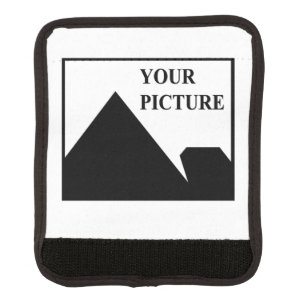 Add Personalized Picture Business Company Name Luggage Handle Wrap
