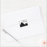 Add Personalized Picture Business Company Name Square Sticker<br><div class="desc">You can customize it with your photo,  logo or with your text.  You can place them as you like on the customization page. Modern,  unique,  simple,  or personal,  it's your choice.</div>