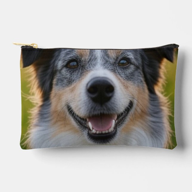 Add Pet Photo Customize Accessory Pouch (Front)