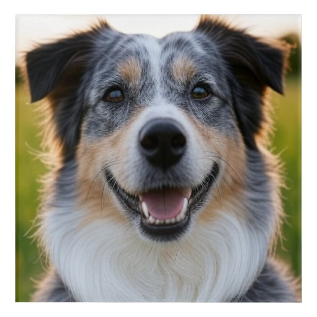 Add Pet Photo Customize Acrylic Print (Front)