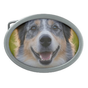 Add Pet Photo Customize Belt Buckle