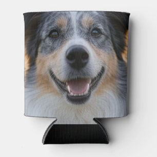 Add Pet Photo Customize Can Cooler