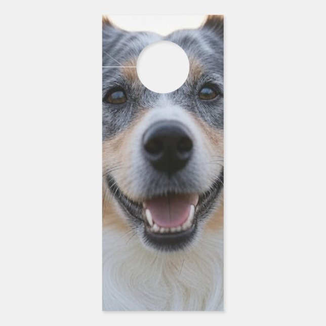 Add Pet Photo Customize Door Hanger (Front)