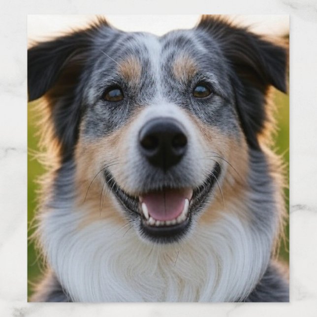 Add Pet Photo Customize Envelope Liner (Design)