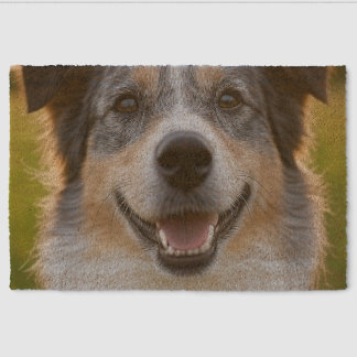 Add Pet Photo Customize Fiber Doormat