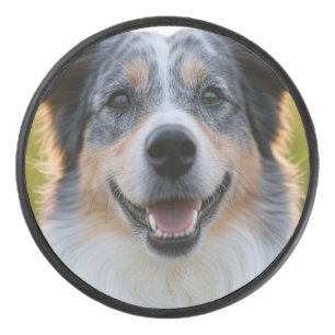 Add Pet Photo Customize Hockey Puck