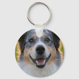 Add Pet Photo Customize Keychain