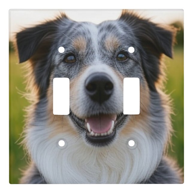Add Pet Photo Customize Light Switch Cover (Front)