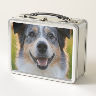 Add Pet Photo Customize Metal Lunch Box