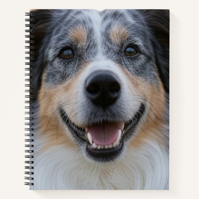 Add Pet Photo Customize Notebook (Front)