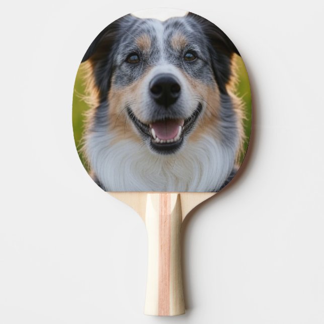 Add Pet Photo Customize Ping Pong Paddle (Front)