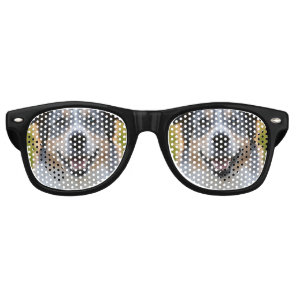 Add Pet Photo Customize Retro Sunglasses