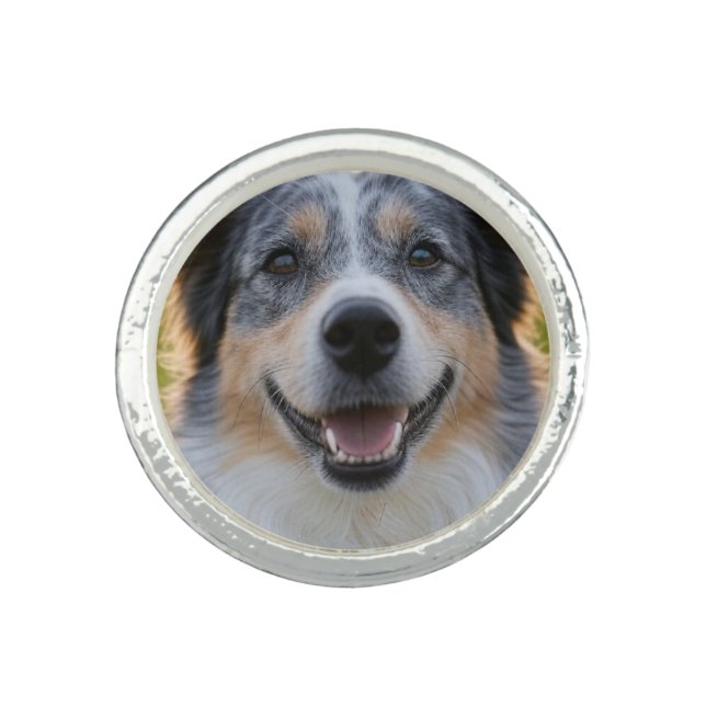 Add Pet Photo Customize Ring (Front)