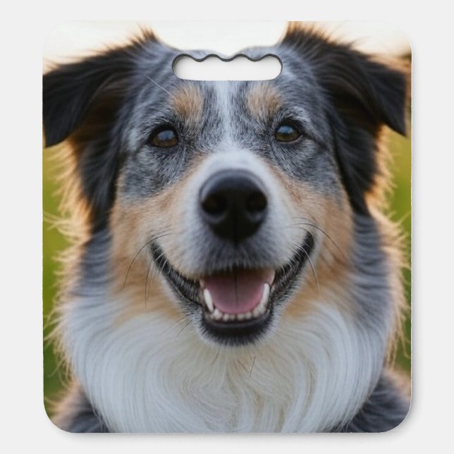 Add Pet Photo Customize Seat Cushion (Front Vertical)