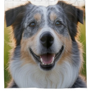 Add Pet Photo Customize Shower Curtain