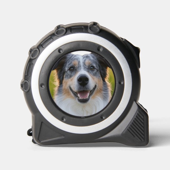 Add Pet Photo Customize Tape Measure (Front)