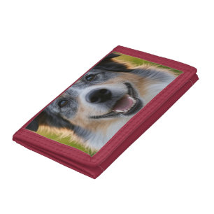 Add Pet Photo Customize Trifold Wallet