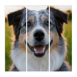 Add Pet Photo Customize Triptych