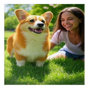 Add Pet Photo Personalize Customize Acrylic Print