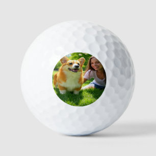 Add Pet Photo Personalize Customize Golf Balls
