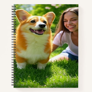 Add Pet Photo Personalize Customize Notebook