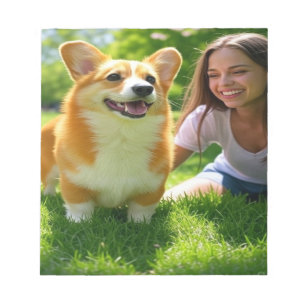 Add Pet Photo Personalize Customize Notepad