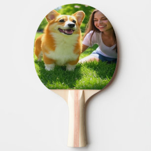 Add Pet Photo Personalize Customize Ping Pong Paddle
