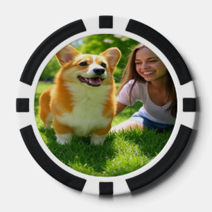 Add Pet Photo Personalize Customize Poker Chips