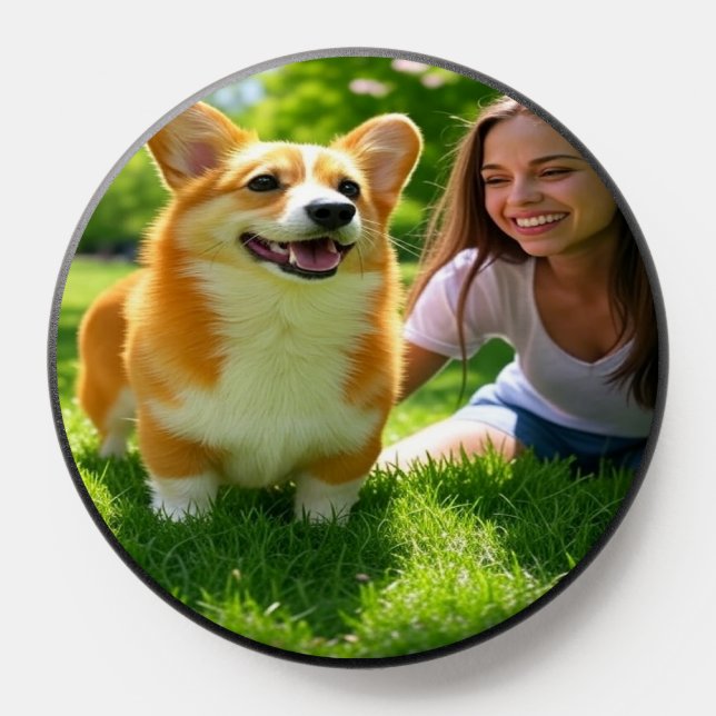 Add Pet Photo Personalize Customize PopSocket (Popsocket)